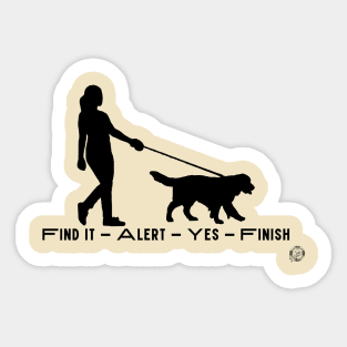 Nosework - Canine Scentwork Sticker